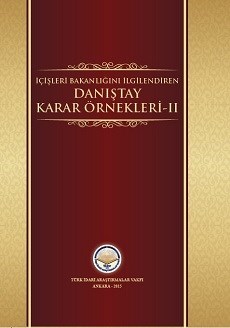 Danıştay Karar Örnekleri II