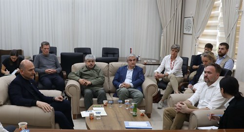 Bakanımız Sayın Süleyman Soylu Hatay'da, Danimarka Kalkınma Yardımı ve Küresel İklim Politikası Bakanı Sayın Dan Jorgensen İle Bir Araya Geldi