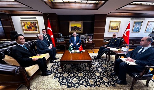 Bakan Yardımcımız Sayın Münir Karaloğlu, Pakistan İslam Cumhuriyeti Ankara Büyükelçisini Kabul Etti