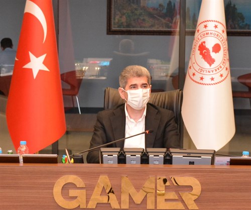 İçişleri Bakanı Yardımcısı Muhterem İNCE GAMER Başkanlığı'nda yapılan tam kapanma uygulama çalışmalarını denetledi.