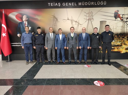 Başkanlığımızca Türkiye Elektrik İletim Anonim Şirketi Ziyaret Edildi