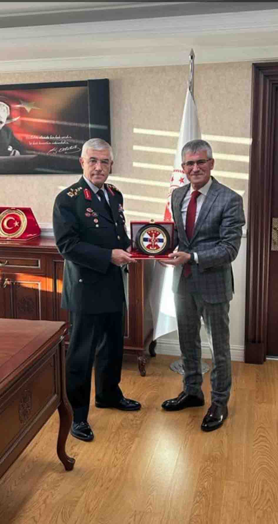 Jandarma Genel Komutanı Sayın Arif ÇETİN Genel Müdürlüğümüzü Ziyaret etti.