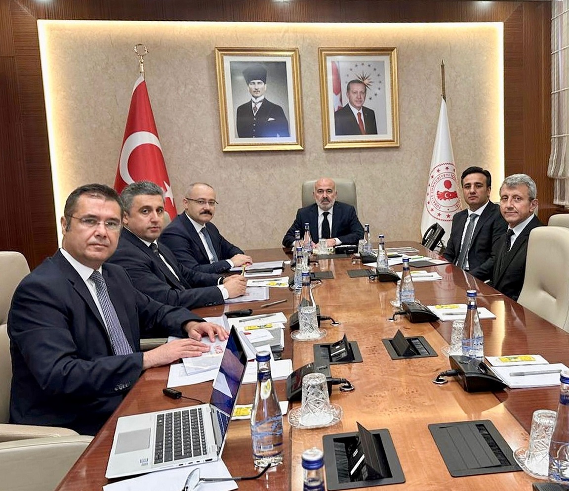 İçişleri Bakanlığı Bakan Yardımcımız Sn. Mehmet Sağlam Başkanlığında YİKOB Bilgilendirme Toplantısı Yapıldı.