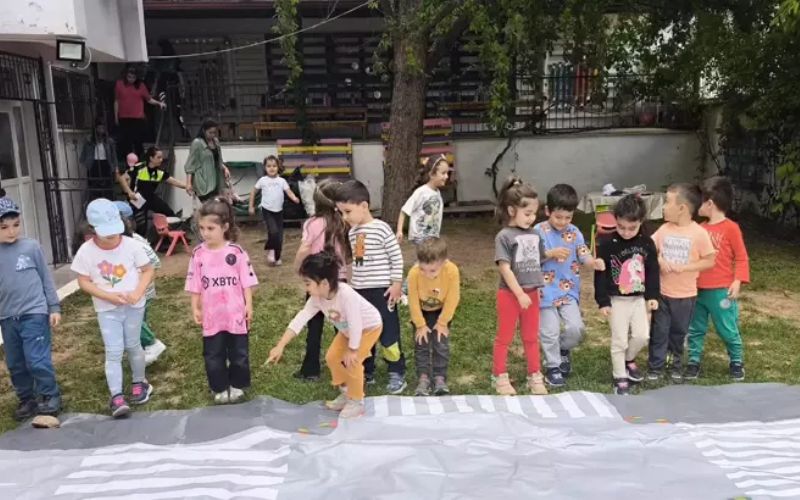 Muğla İl Emniyet Müdürlüğü, 'Bilinçliyim, güvendeyim' projesi kapsamında Anaokulu öğrencilerine erken yaşta güvenlik bilinci kazandırdı
