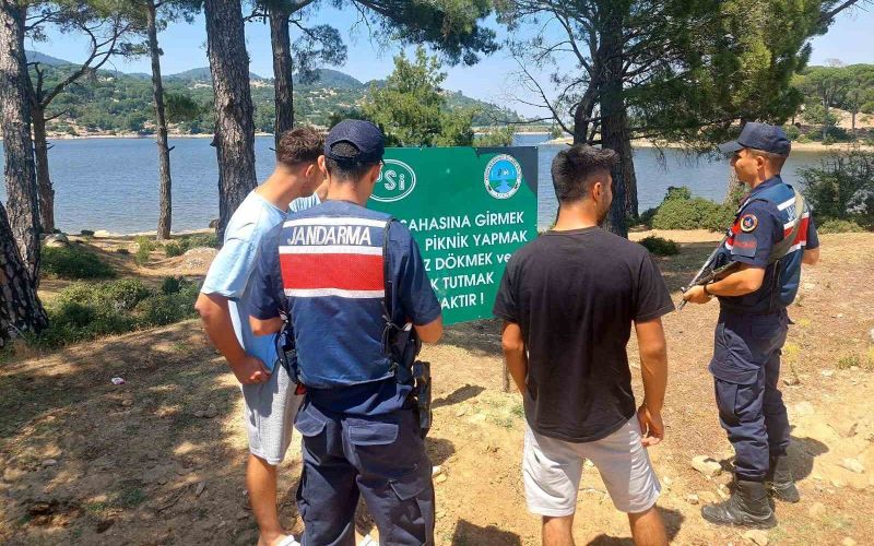 Jandarma Ekipleri Baraj ve Göletlerde Boğulma Tehlikesine Karşı Uyardı