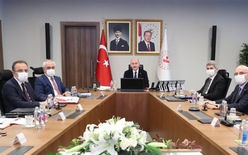 Bakanımız Sn. Süleyman Soylu'nun başkanlığında Bakanlığımızda, Güvenlik ve Koordinasyon Toplantısı gerçekleştirildi.