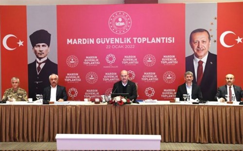 Bakanımız Sn. Süleyman Soylu'nun başkanlığında Mardin’de, Mardin Güvenlik Toplantısı gerçekleştirildi.
