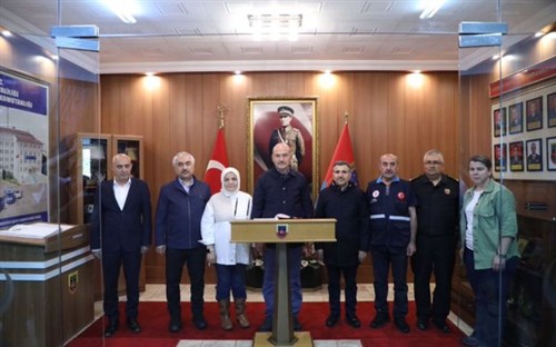 Bakanımız Sn. Süleyman Soylu, Düzce İl Jandarma Komutanlığı'nı ziyaret etti.