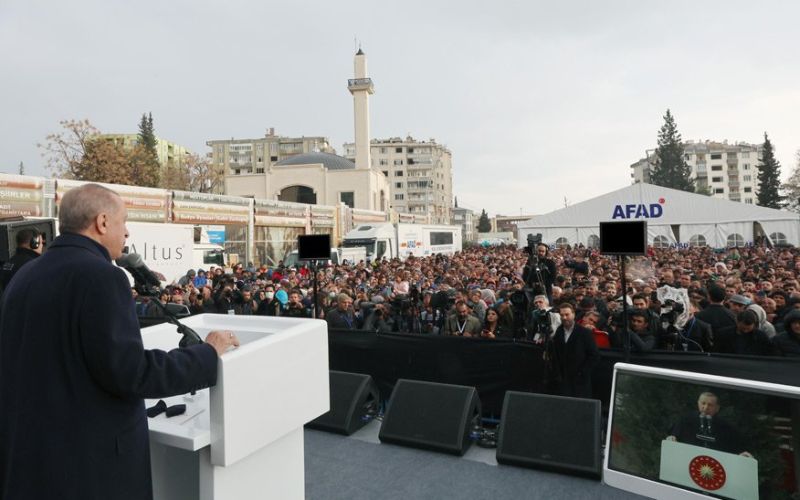 Cumhurbaşkanımız Sn. Erdoğan'ın Riyasetinde Bakanımız Sn. Soylu'nun Katılımıyla Kahramanmaraş’ta, Temel Atma Töreni Gerçekleştirildi