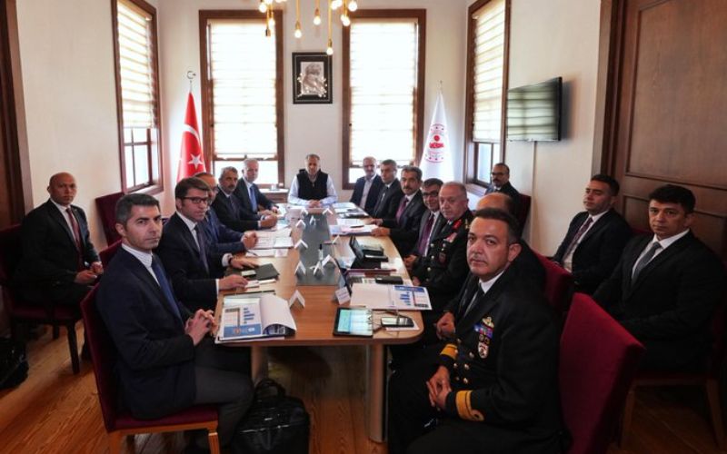İçişleri Bakanımız Sayın Ali Yerlikaya'nın Başkanlığında İstanbul'da Güvenlik Toplantısı Gerçekleştirildi