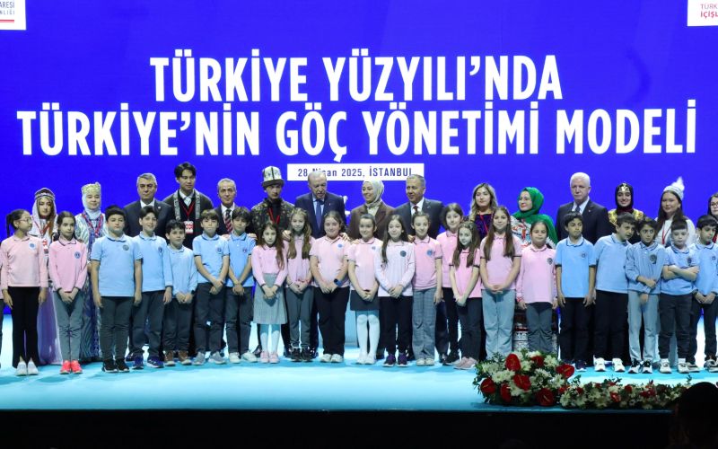 Cumhurbaşkanımız Sayın Recep Tayyip Erdoğan’ın teşrifleri ve İçişleri Bakanımız Sayın Ali Yerlikaya’nın katılımı ile Türkiye Yüzyılı’nda Türkiye'nin Göç Yönetimi Modeli Programı düzenlendi.