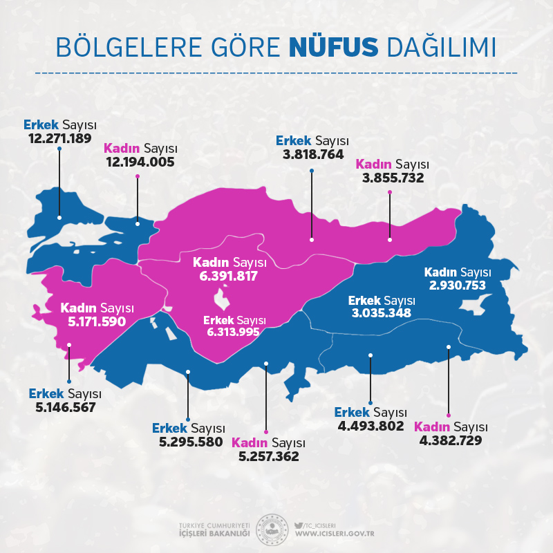 turkiye nin nufus haritasi