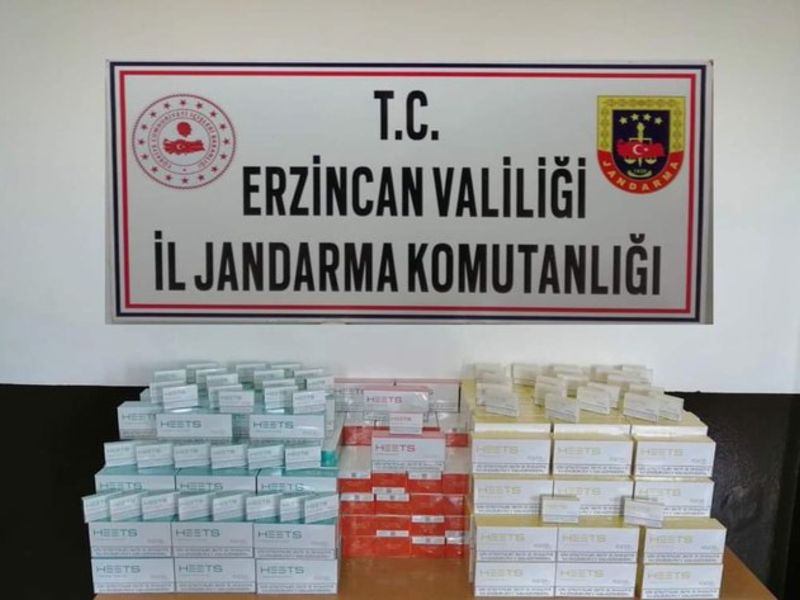 Erzincan’da 2500 Paket Kaçak Elektronik Sigara Kartuşu Ele Geçirildi