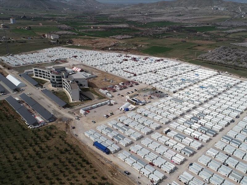 Malatya'daki En Büyük Konteyner Kente 8 Bin Depremzede Yerleştirildi