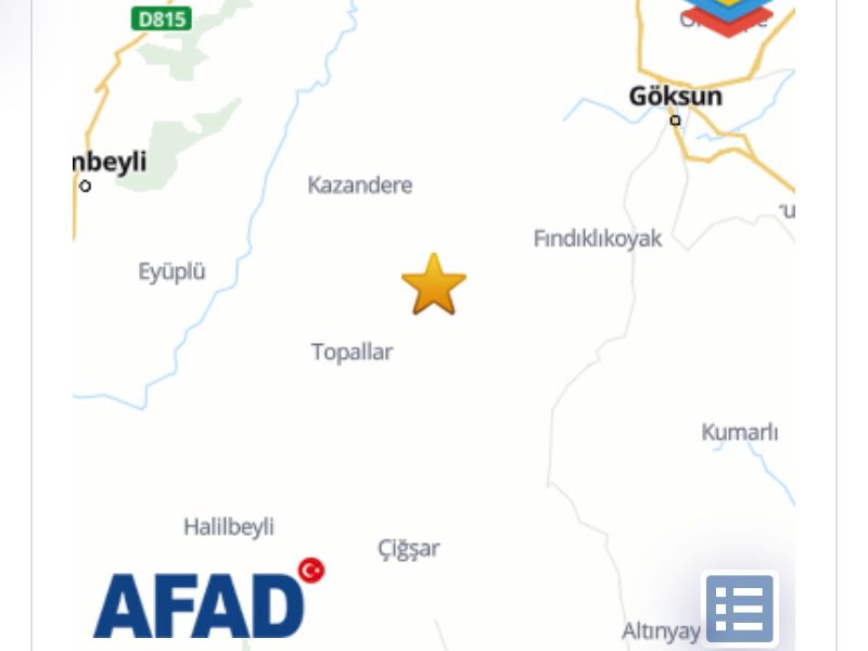  İçişleri Bakanımız Sayın Ali Yerlikaya'dan Kahramanmaraş- Göksun Depremi Açıklaması