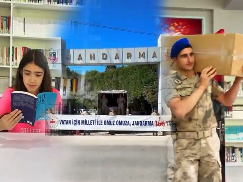 Sakarya İl Jandarma Komutanlığından 3 Okula 10.000 Kitap Teslim Edildi